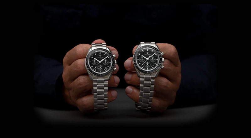 Relógio Pagani design novo modelo de luxo de quartzo vidro de safira