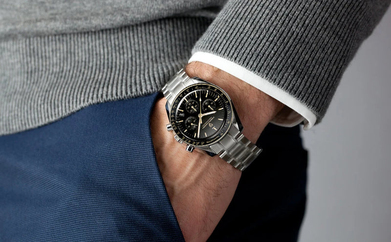 Relógio Pagani design novo modelo de luxo de quartzo vidro de safira