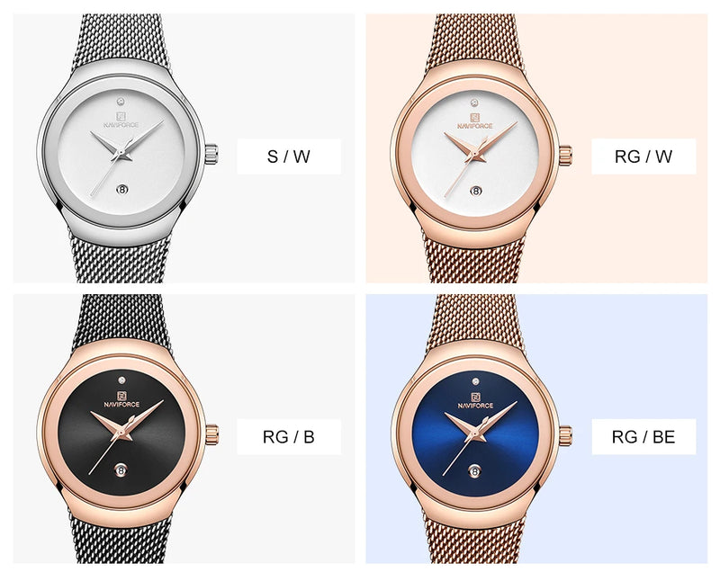 Relógio Naviforce  feminino de quartzo