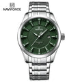 Relógio Naviforce premium pulseira de aço inoxidável