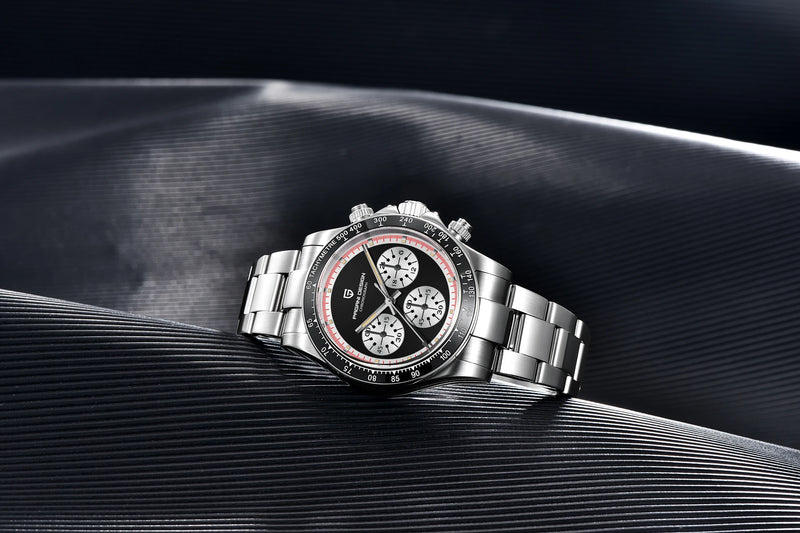 Relógio  Pagani design 2024 à prova d'água  inoxidável  de quartzo com cronógrafo