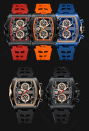 Relógio LIGE  luxo, à prova d'água de quartzo