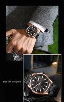 Relógio CURREN Clássico de Quartzo em Aço Inoxidável