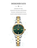 Relógio CURREN de quartzo original à prova d'água de aço inoxidável