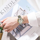 Relógio Lige Feminino pulseira de aço à prova d água