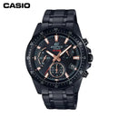 Relógio Casio com Cronógrafo em Aço Inoxidável Multifuncional