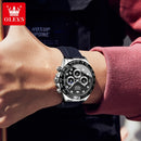 OLEVS Relógio Masculino de Luxo Quartzo à Prova D'água