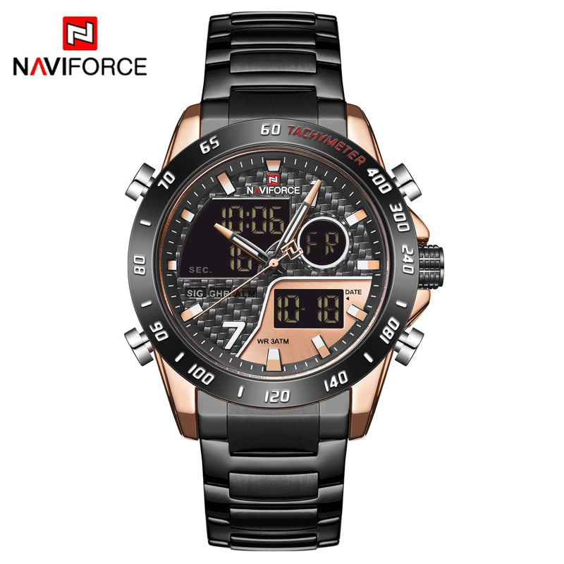Relógio Digital LED NAVIFORCE de Quartzo