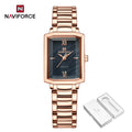 Naviforce relógio feminino luxo premium de quartzo
