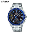 Relógio Casio com Cronógrafo em Aço Inoxidável Multifuncional