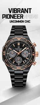 Relógio de Pulso À Prova D 'Água NAVIFORCE Multifunções Masculino  de Luxo