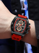 Relógio LIGE  luxo, à prova d'água de quartzo