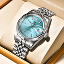 Relógio pagani  design 2024 novo  modelo automático de vidro safira 10 bar à prova d'água