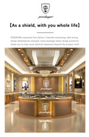 Relógio POEDAGAR Masculino de Luxo