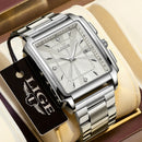 Relógio LIGE de Luxo de Quartzo com Cronógrafo