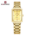 Naviforce relógio feminino luxo premium de quartzo