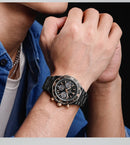 Relógio de Pulso À Prova D 'Água NAVIFORCE Multifunções Masculino  de Luxo