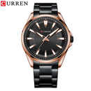 Relógio CURREN Clássico de Quartzo em Aço Inoxidável