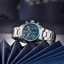 Relógios Pagani design relógios de quartzo em aço inoxidável automático em vidro de safira