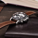 Relógio Pagani design v2  de quartzo com cronógrafo e vidro de safira