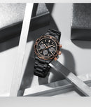 Relógio de Pulso À Prova D 'Água NAVIFORCE Multifunções Masculino  de Luxo