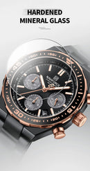 Relógio de Pulso À Prova D 'Água NAVIFORCE Multifunções Masculino  de Luxo