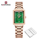 Naviforce relógio feminino luxo premium de quartzo