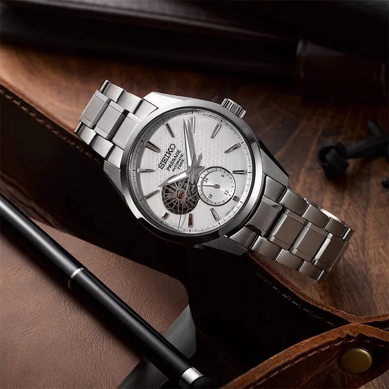 Relógio Seiko Precision Presage Series Oco Automático Mecânico