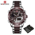 Relógio Digital LED NAVIFORCE de Quartzo