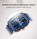 Naviforce relógio de quartzo  modelo de luxo digital feminino pulseira de silicone