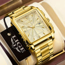 Relógio LIGE de Luxo de Quartzo com Cronógrafo