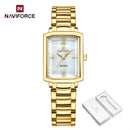 Naviforce relógio feminino luxo premium de quartzo