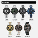 Relógio de Pulso À Prova D 'Água NAVIFORCE Multifunções Masculino  de Luxo