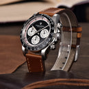 Relógio Pagani design v2  de quartzo com cronógrafo e vidro de safira