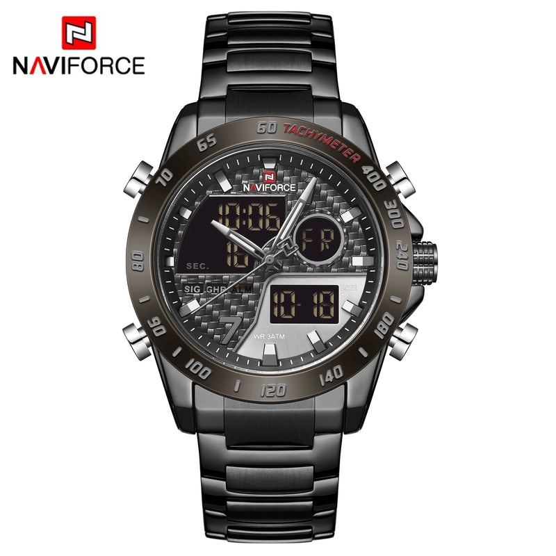 Relógio Digital LED NAVIFORCE de Quartzo
