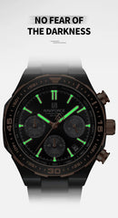 Relógio de Pulso À Prova D 'Água NAVIFORCE Multifunções Masculino  de Luxo