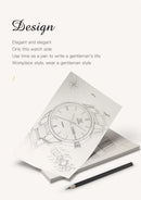 Relógio OLEVS Classic Gold  Luxo de Alta Qualidade  À Prova D'Água em Aço Inoxidável de Quartzo