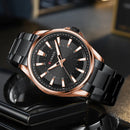 Relógio CURREN Clássico de Quartzo em Aço Inoxidável