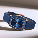 Naviforce relógio de quartzo  modelo de luxo digital feminino pulseira de silicone