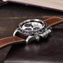 Relógio Pagani design v2  de quartzo com cronógrafo e vidro de safira