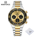 Relógio de Pulso À Prova D 'Água NAVIFORCE Multifunções Masculino  de Luxo
