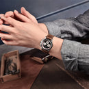 Relógio Pagani design v2  de quartzo com cronógrafo e vidro de safira