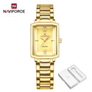 Naviforce relógio feminino luxo premium de quartzo