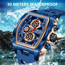 Relógio LIGE  luxo, à prova d'água de quartzo