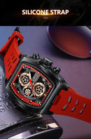 Relógio LIGE  luxo, à prova d'água de quartzo