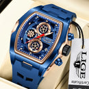 Relógio LIGE  luxo, à prova d'água de quartzo