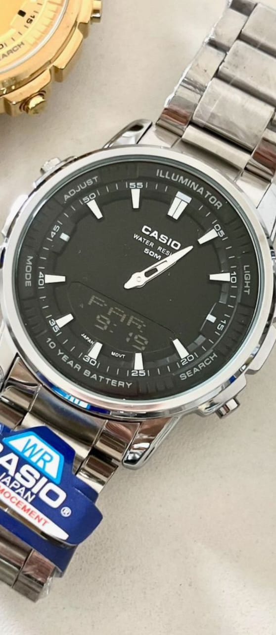 Relógio CASIO modern luxury de quartzo