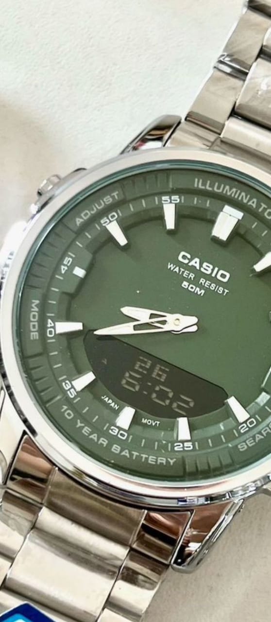 Relógio CASIO modern luxury de quartzo