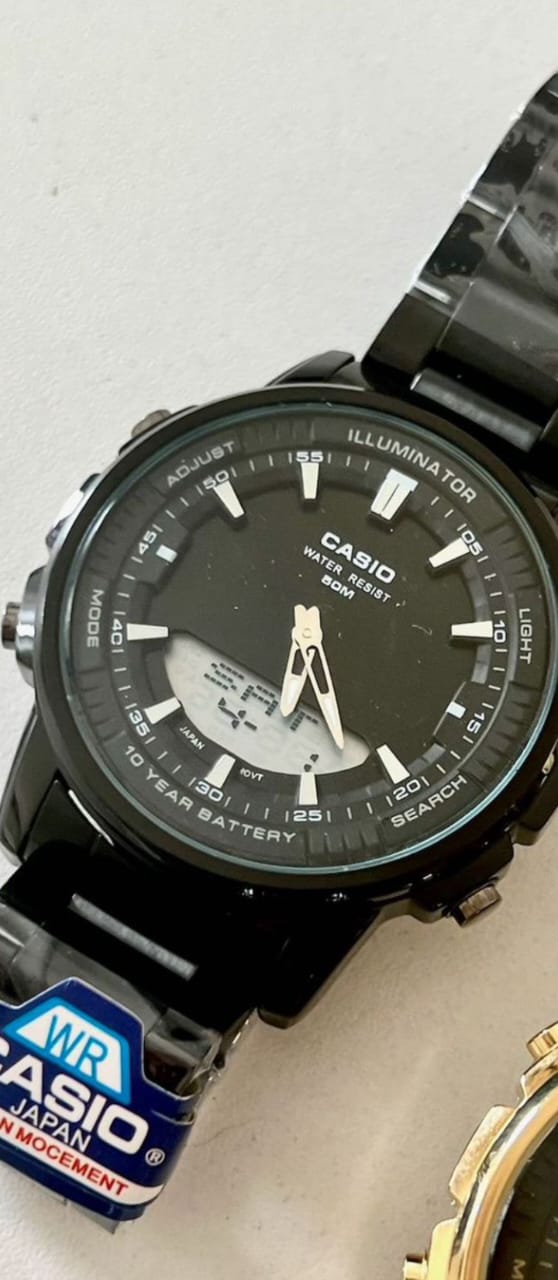 Relógio CASIO modern luxury de quartzo