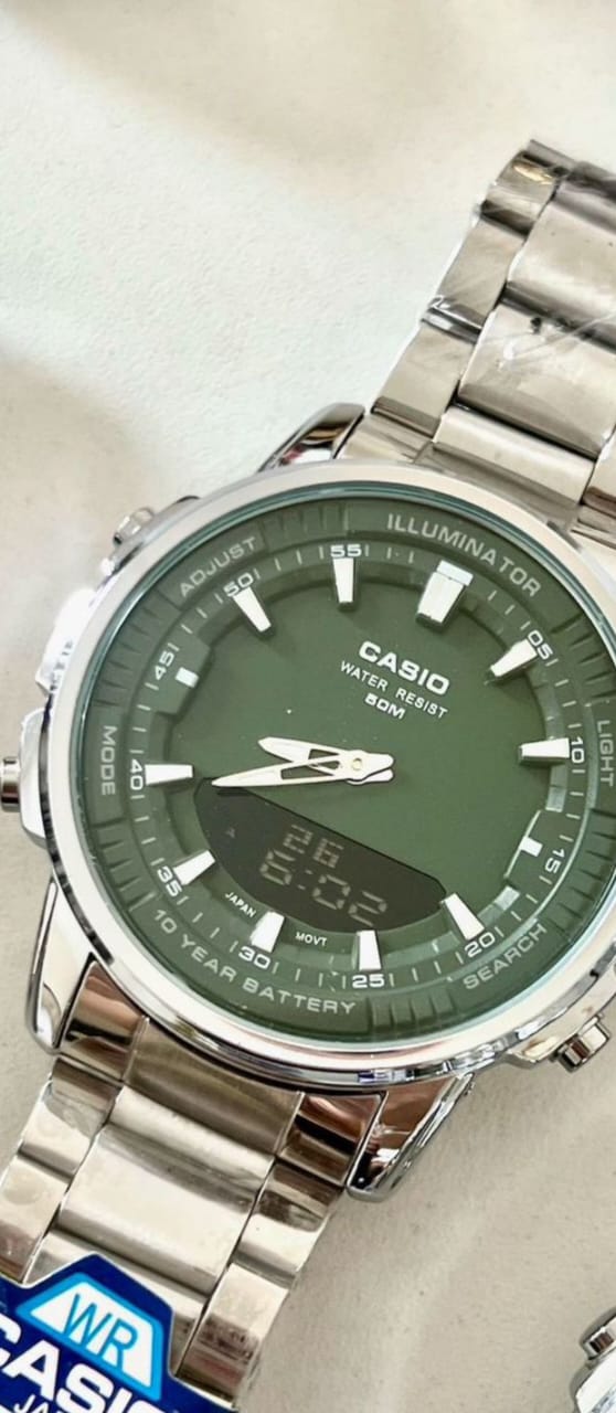 Relógio CASIO modern luxury de quartzo
